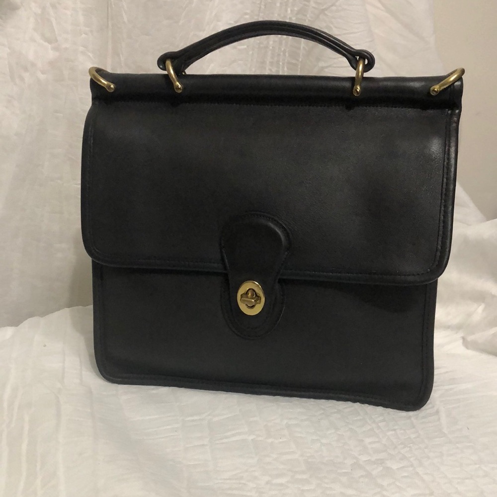 Coach Vintage Willis 9927 Blue Satchel